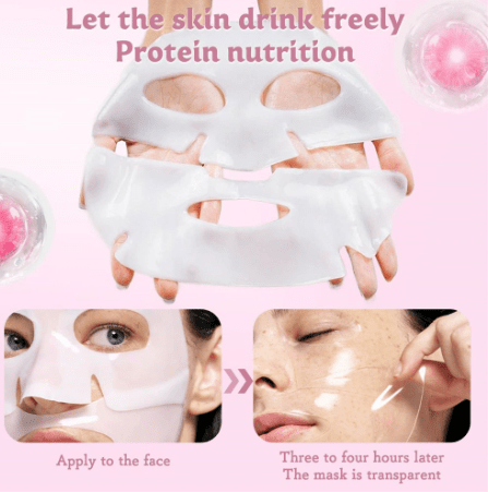 Collagen Glow Up Mask 2.0, Collagen Brightening Mask - GlowNordi
