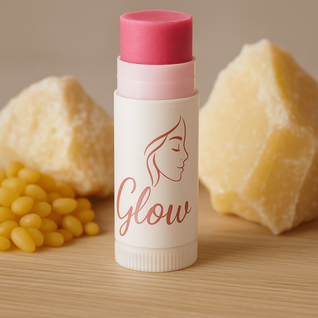 Naturlig Leppepomade – Glow💫Håndlaget med økologiske ingredienser - GlowNordi
