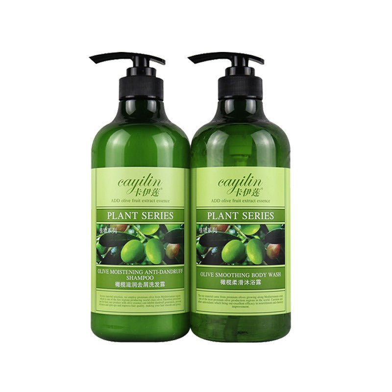 Olive Shampoo and Body Wash Set - GlowNordi