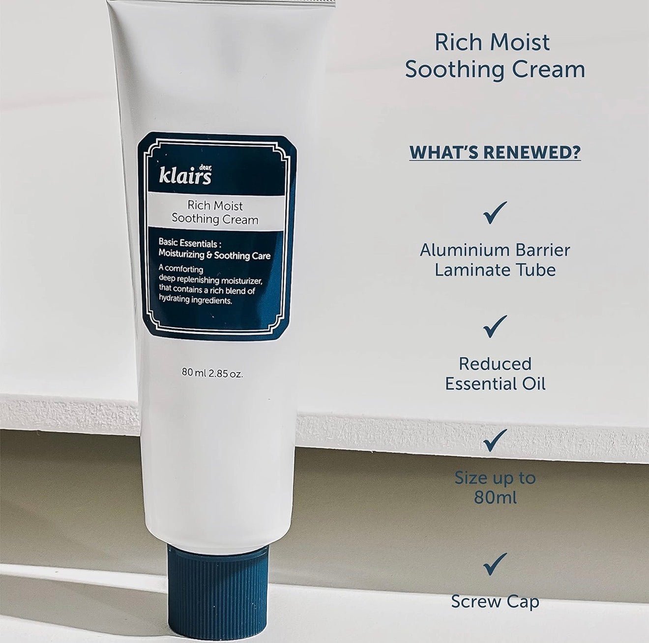 Rich Moist Soothing Cream 80 ml - GlowNordi