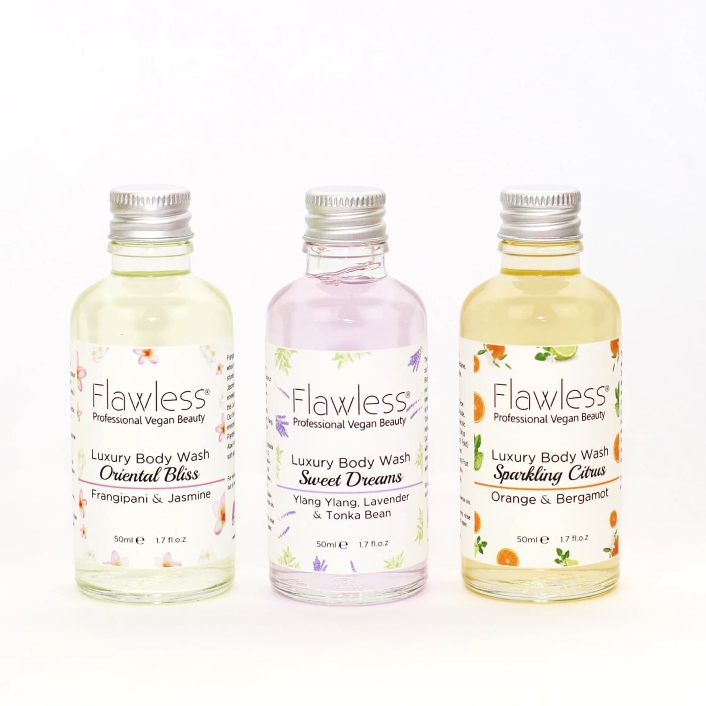 Mini Luxury Body Wash Set - GlowNordi 