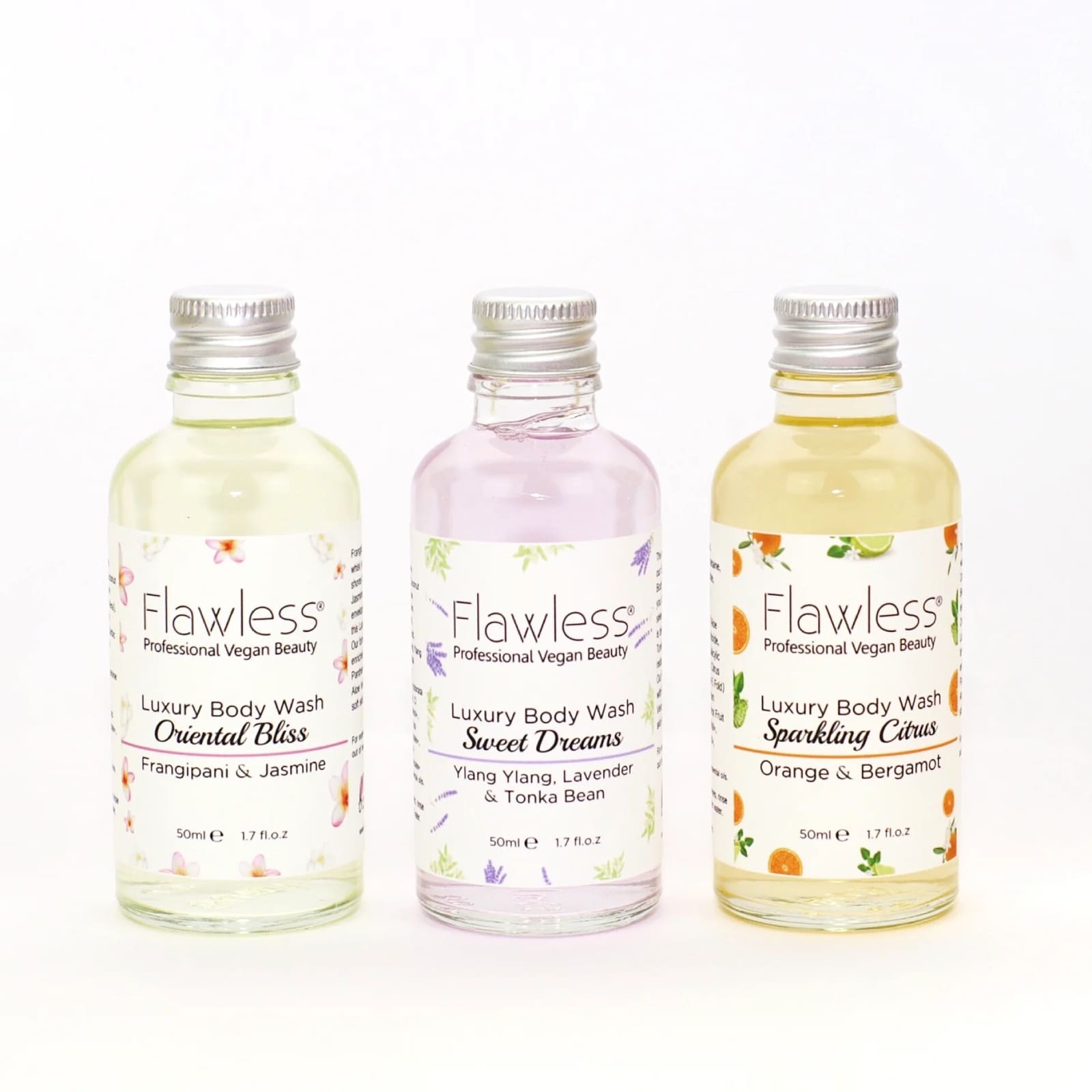 Mini Luxury Body Wash Set - GlowNordi 