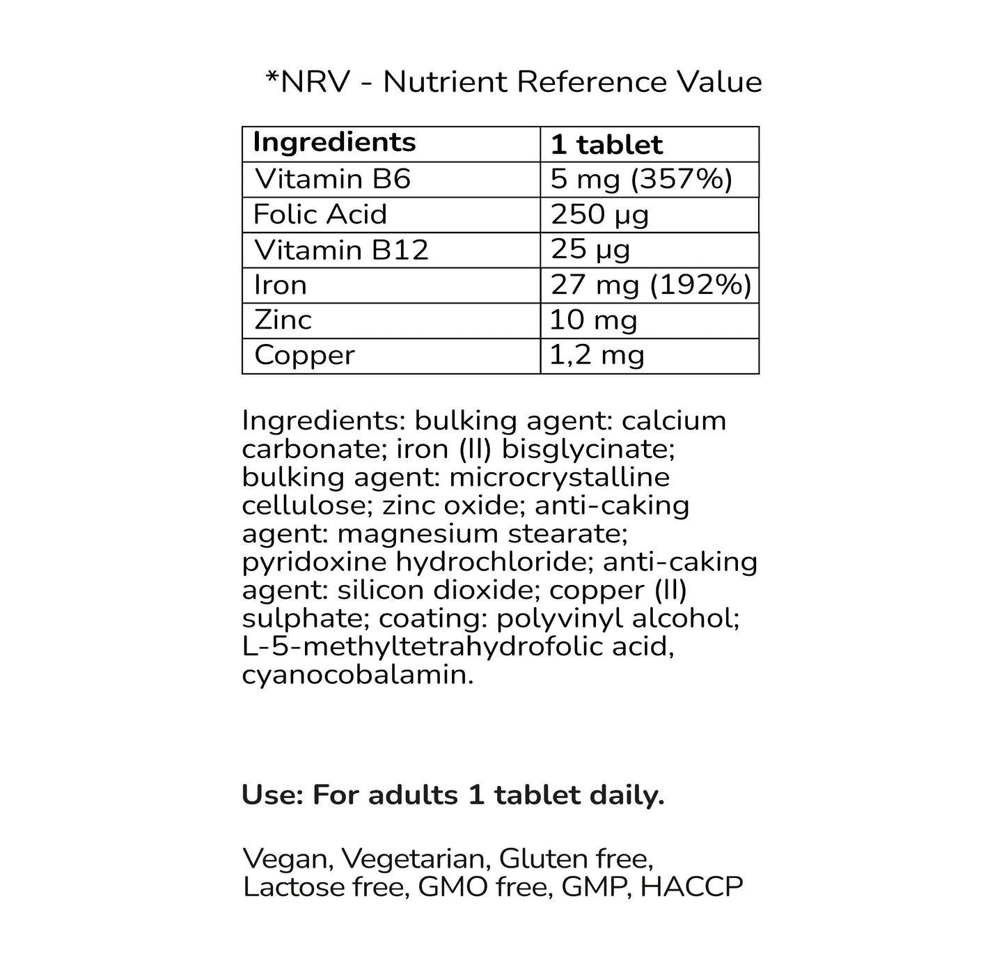 Iron Complex Vitamin Supplement-1