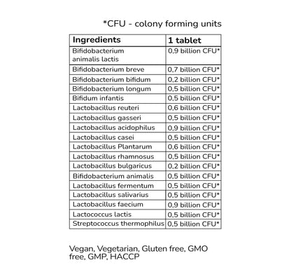 Probiotic Complex 10 Billion CFU - 18 strains Probiotics complex-1