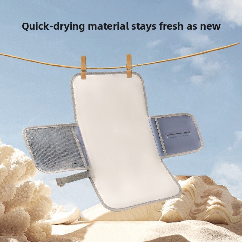 Bærbart, vanntett stelleunderlag for baby – multifunksjonelt design - GlowNordi 