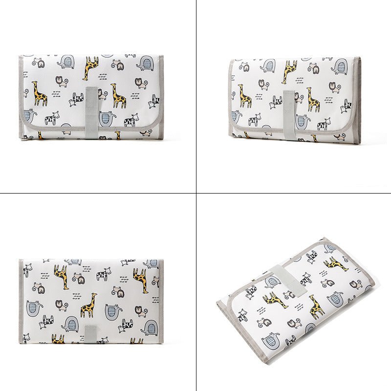 Bærbart, vanntett stelleunderlag for baby – multifunksjonelt design - GlowNordi 