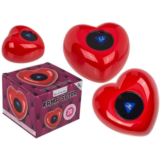 Beslutningsbold Kama Sutra, ca. 11 cm, plastik - GlowNordi