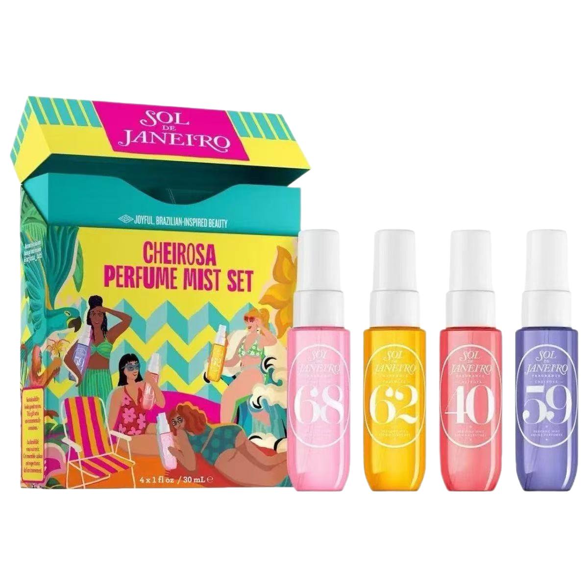 Brazilian Perfume Set Summer Hair Spray - GlowNordi 