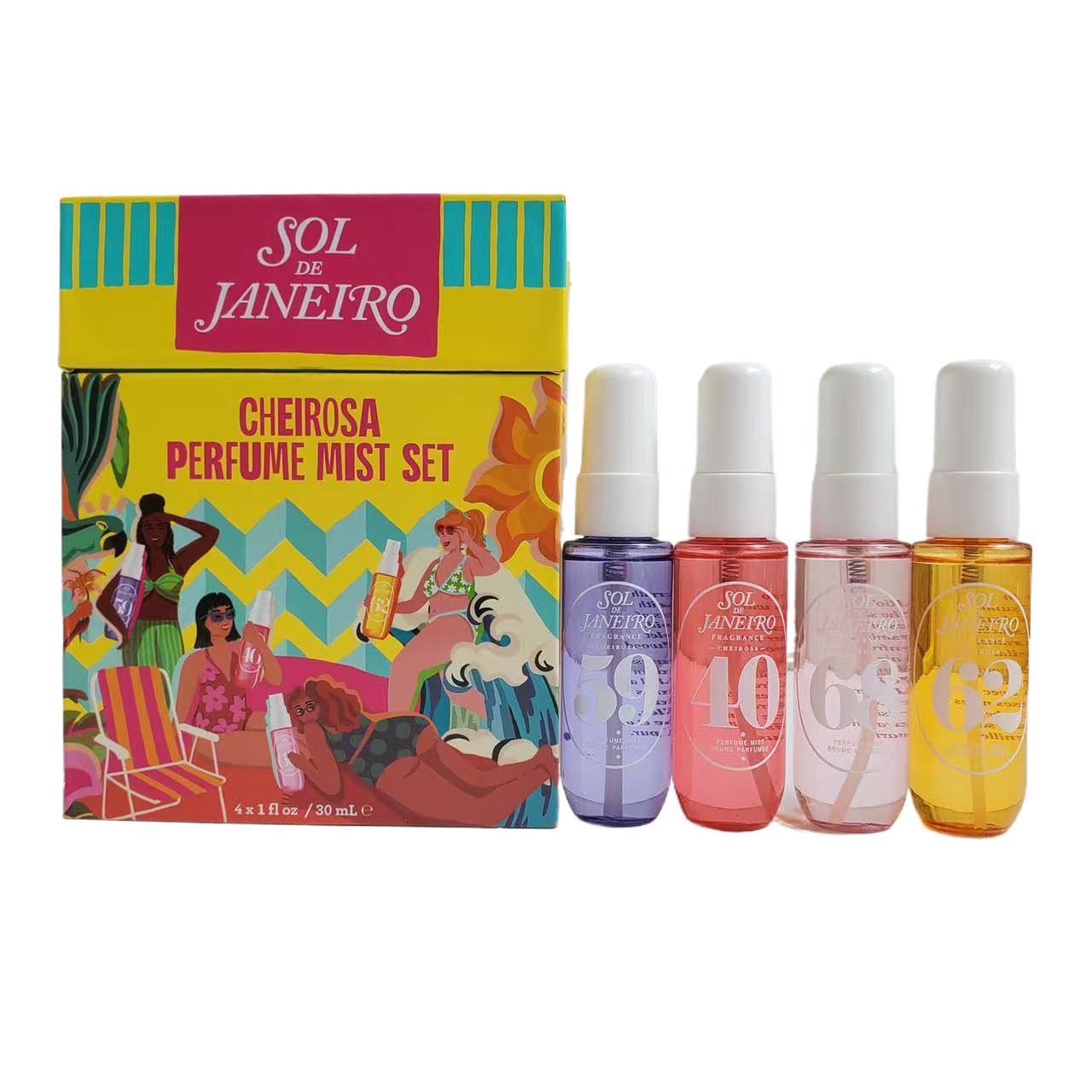 Brazilian Perfume Set Summer Hair Spray - GlowNordi 