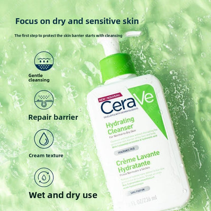 CeraVe Bubble Foam Facial Cleanser 236ml - GlowNordi 