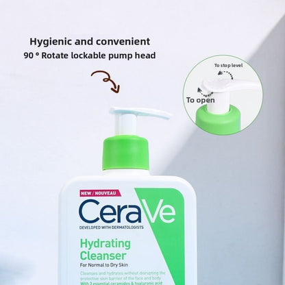 CeraVe Bubble Foam Facial Cleanser 236ml - GlowNordi 