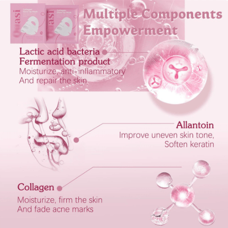 Collagen Glow Up Mask 2.0, Collagen Brightening Mask - GlowNordi