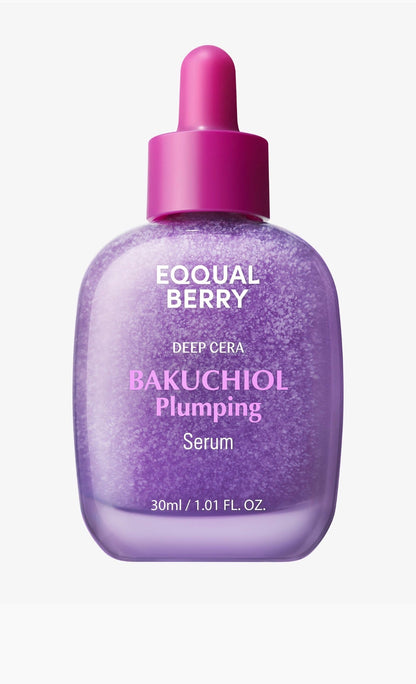 Eqqualberry Bakuchiol Plumping Serum 1,01 oz / 30 ml - GlowNordi