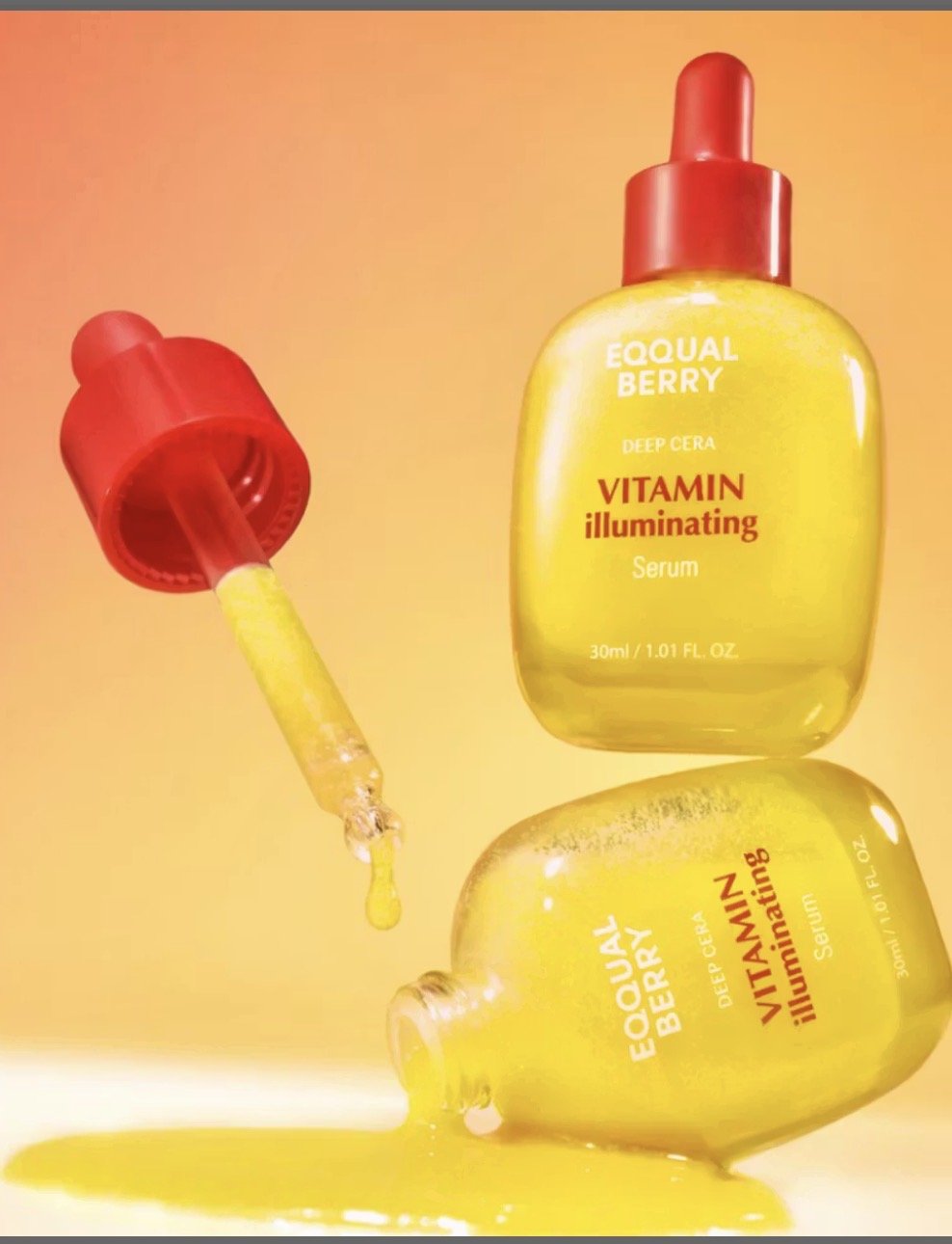 Eqqualberry Vitamin Illuminating Serum 1,01 oz / 30 ml - GlowNordi