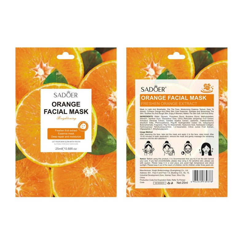 Fuktighetsgivende ansiktsmaske - GlowNordi