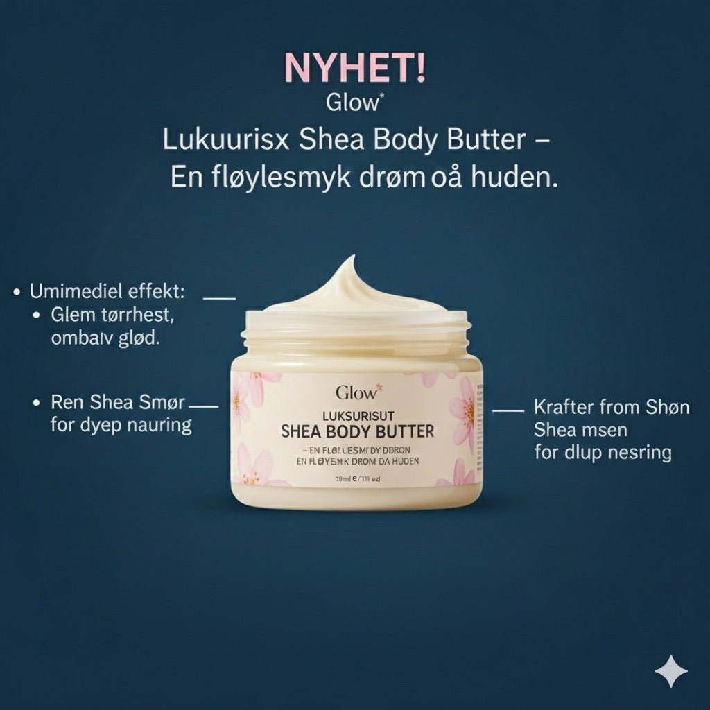 Glow Body Butter – 100% Økologisk ✨ - GlowNordi