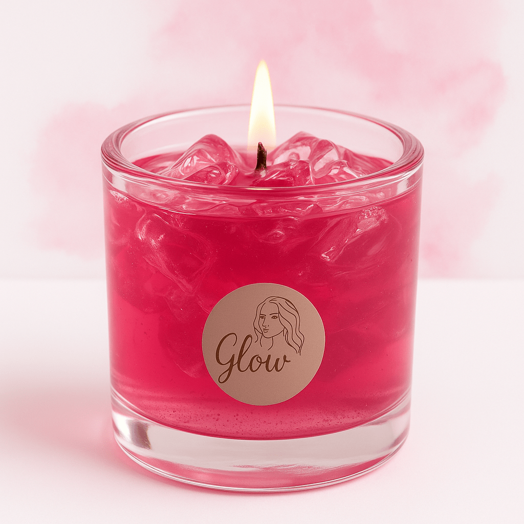 Glow Gele Duftlys – Jordbær - GlowNordi 