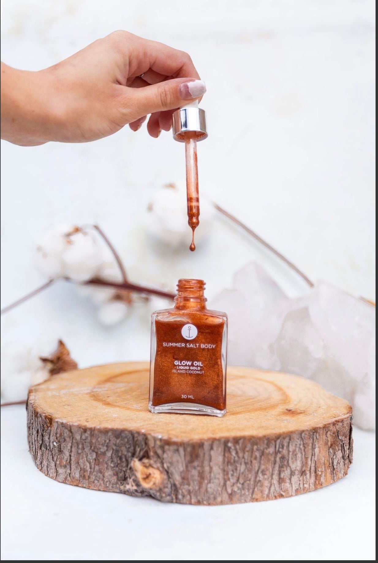 Glow Oil - Flydende Guld - 30 ml - GlowNordi