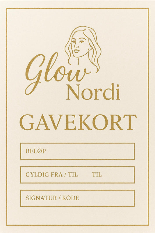 GlowNordi Gavekort – Den perfekte gaven på nett - GlowNordi 