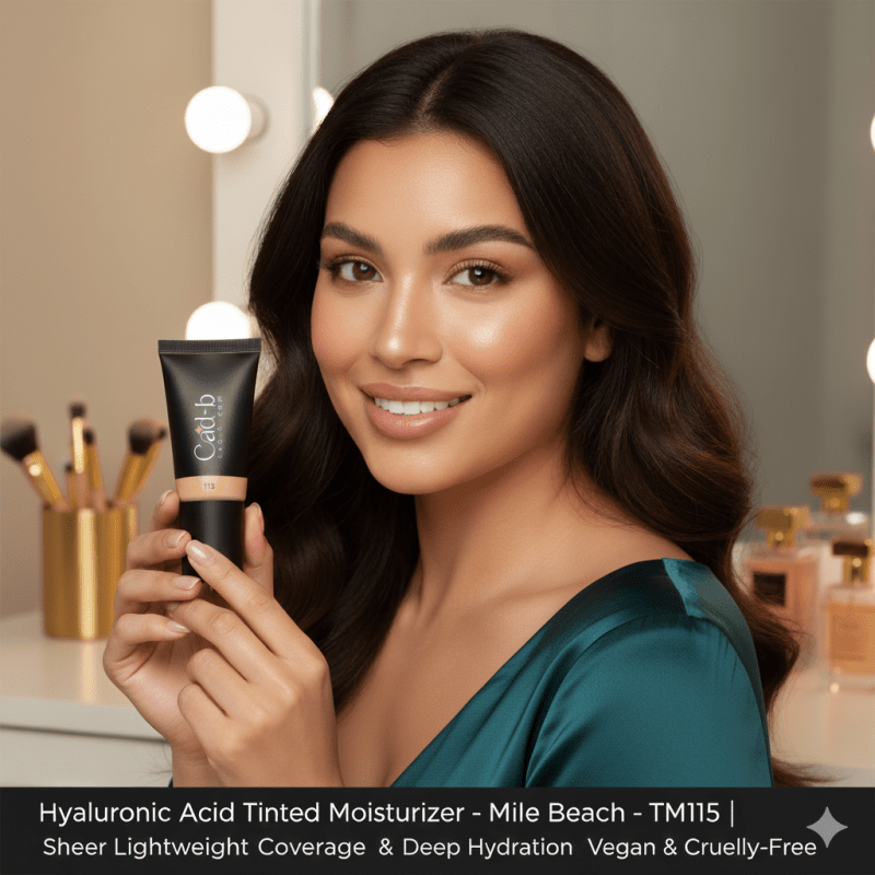 Hyaluronic Acid Tinted Moisturizer – Mile Beach TM115 | Cruelty Free, Vegan - GlowNordi