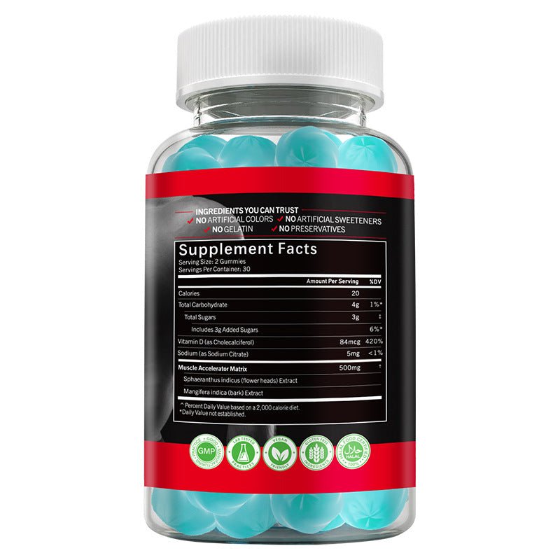 Kreatingummier – smakfullt kosttilskudd for muskelenergi! - GlowNordi