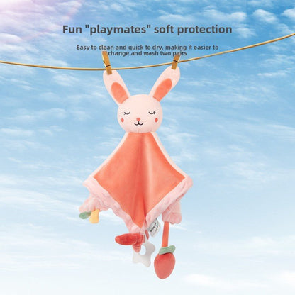 🧡 Myk koseklut for baby – kombinert sutteklut og kosedyr - GlowNordi 