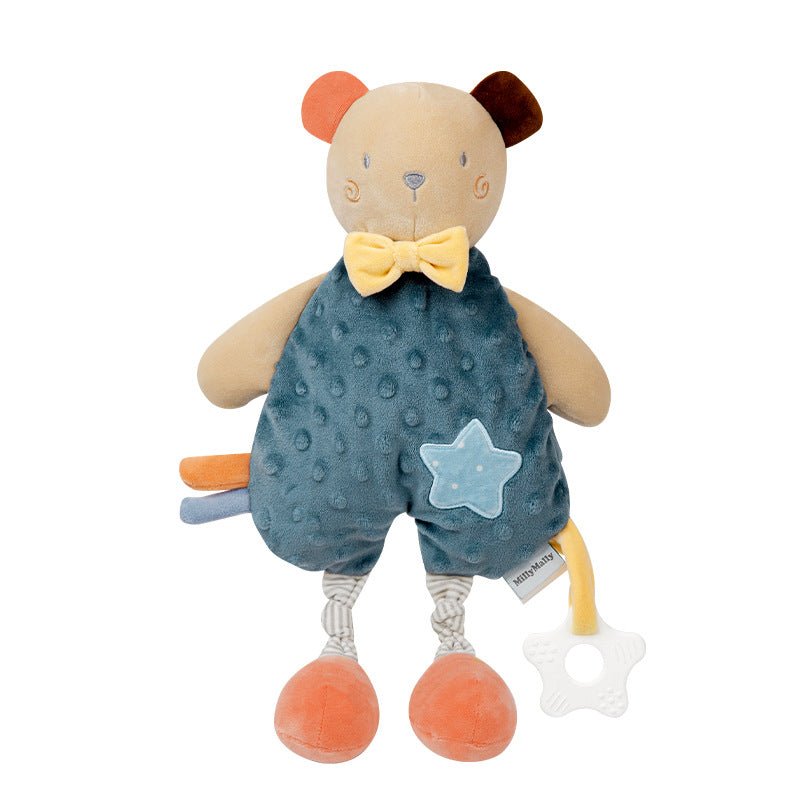 🧡 Myk koseklut for baby – kombinert sutteklut og kosedyr - GlowNordi 