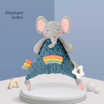 🧡 Myk koseklut for baby – kombinert sutteklut og kosedyr - GlowNordi 