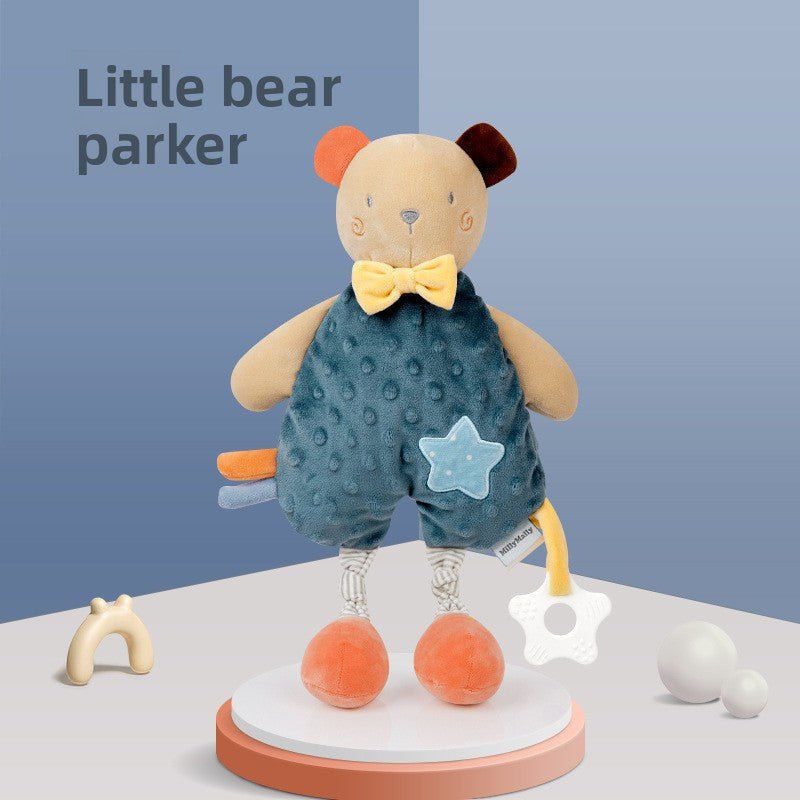 🧡 Myk koseklut for baby – kombinert sutteklut og kosedyr - GlowNordi 