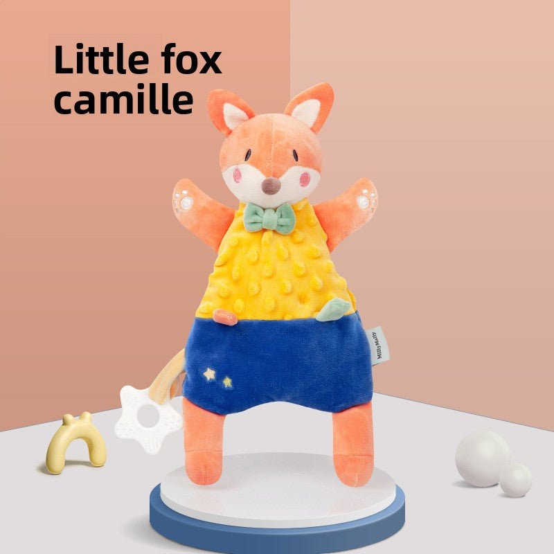 🧡 Myk koseklut for baby – kombinert sutteklut og kosedyr - GlowNordi 