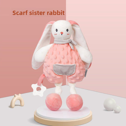 🧡 Myk koseklut for baby – kombinert sutteklut og kosedyr - GlowNordi 