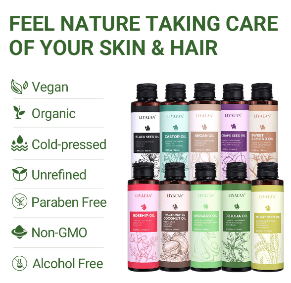 Naturlig kaldpresset olje - GlowNordi