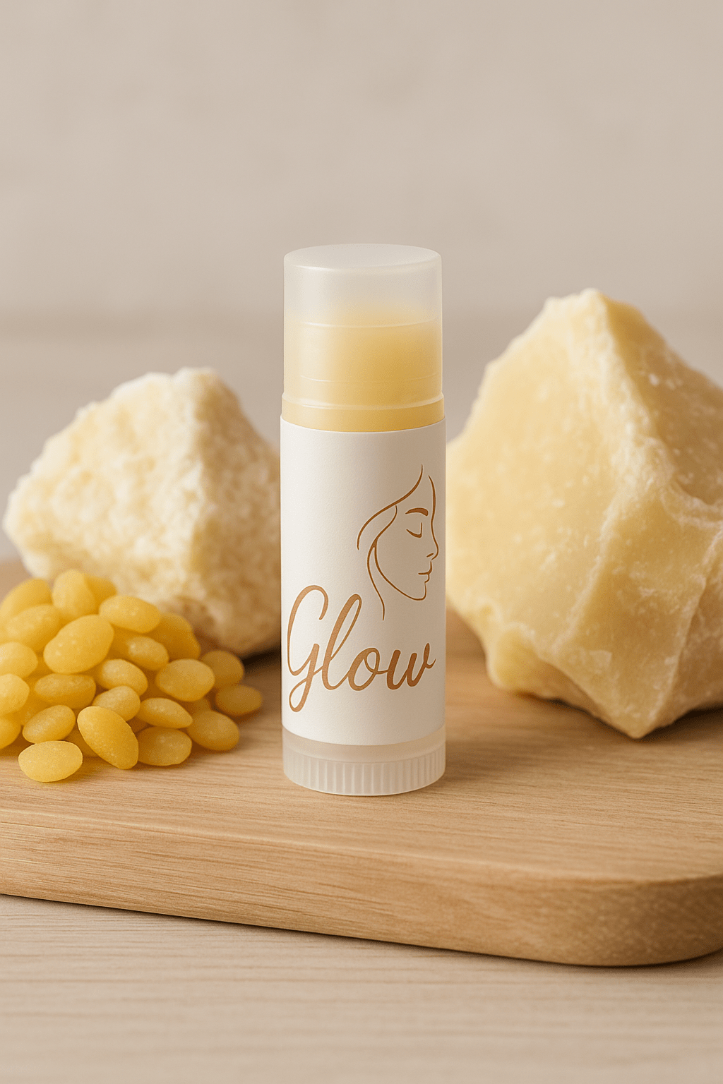 Naturlig Leppepomade – Glow💫Håndlaget med økologiske ingredienser - GlowNordi 