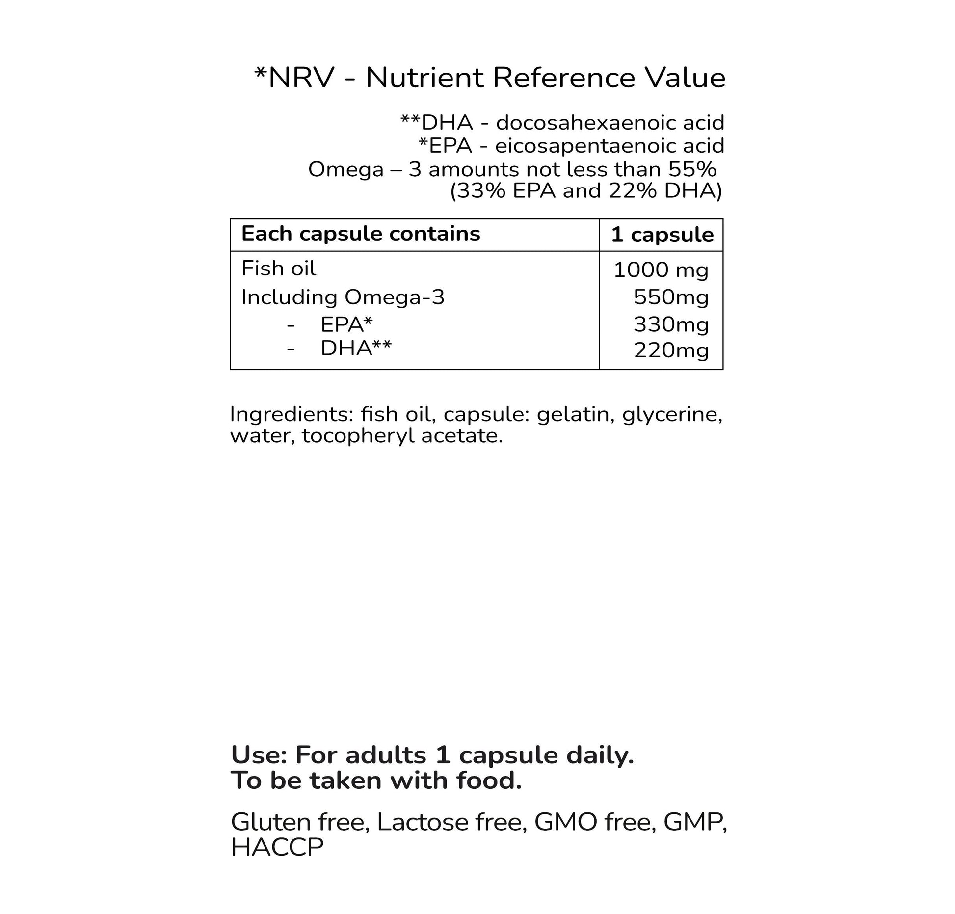 Wilkins Omega-3 Fiskeolje – Kosttilskudd med essensielle fettsyrer - GlowNordi 