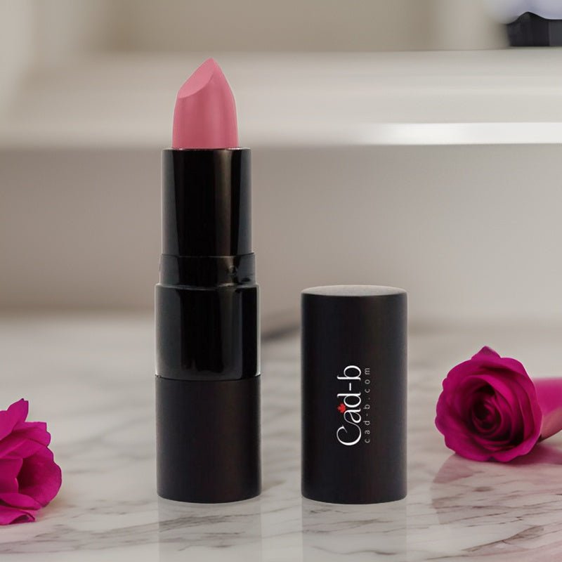 Paraben Free, Vegan Lipstick - Rose - P018 | Paraben Free, Vegan - GlowNordi 