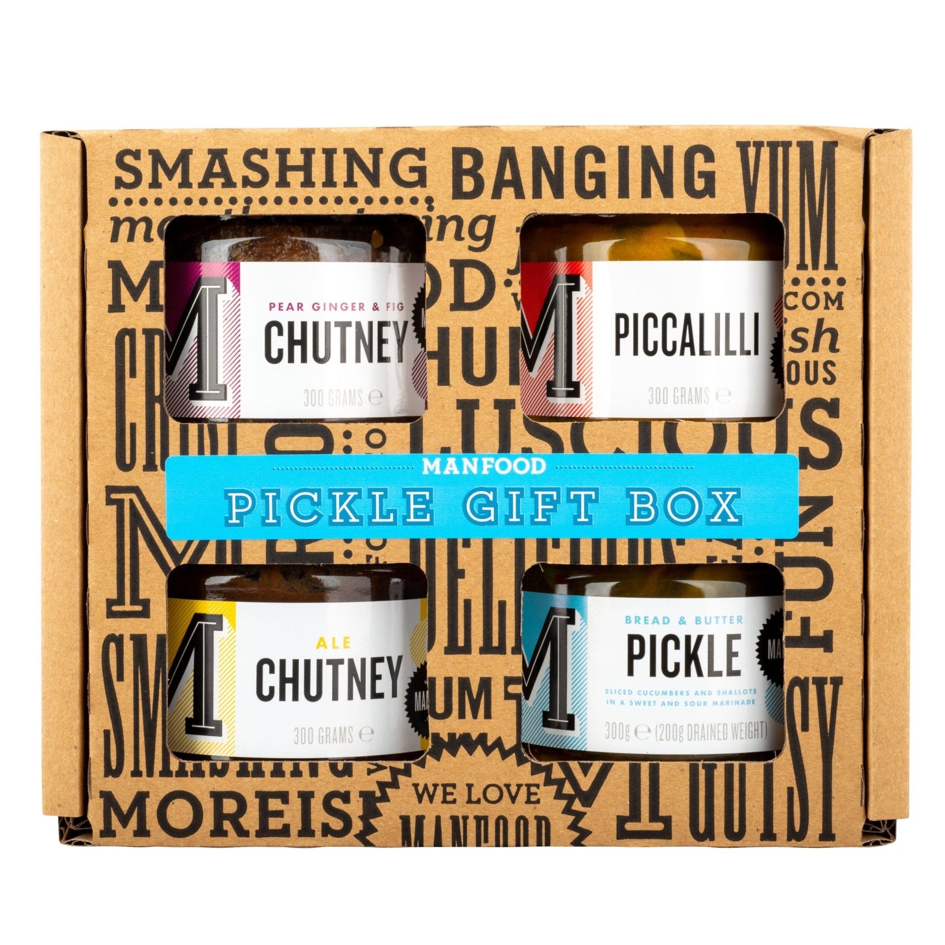 Britisk Pickles Gaveeske – Håndlaget Delikatesssett fra GlowNordi - GlowNordi 