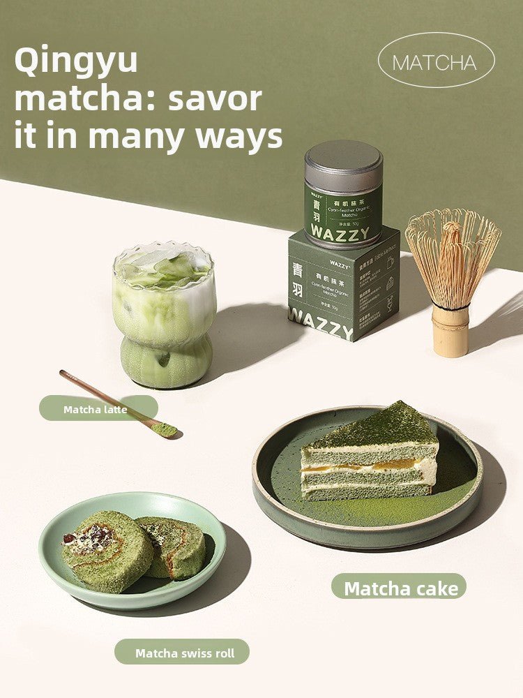 🌿 Premium økologisk matchapulver – 100 % naturlig grønn te fra Japan - GlowNordi 