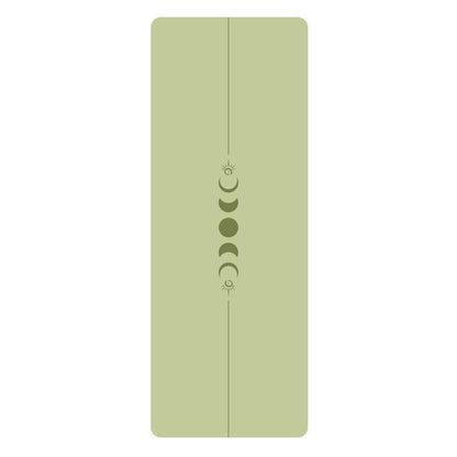 PU Yogamatte med Mandala - mønster og posisjonslinjer - GlowNordi