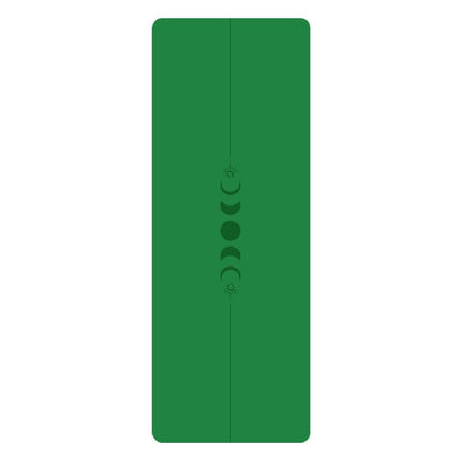 PU Yogamatte med Mandala - mønster og posisjonslinjer - GlowNordi