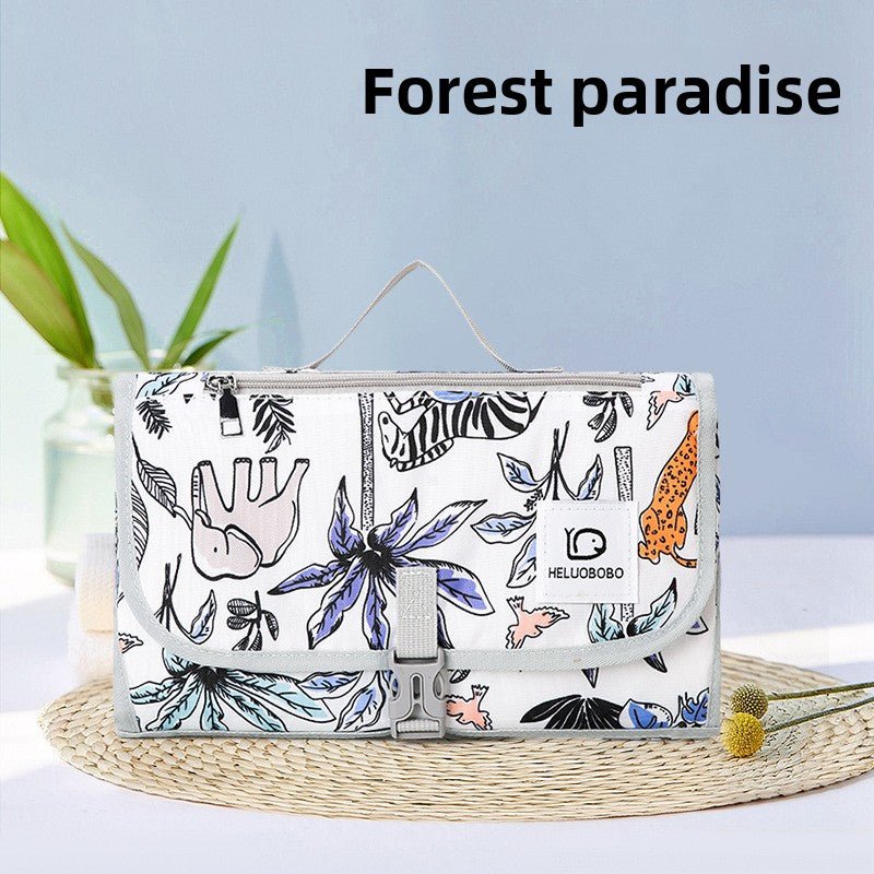 Sammenleggbart og vanntett stelleunderlag for baby - GlowNordi 