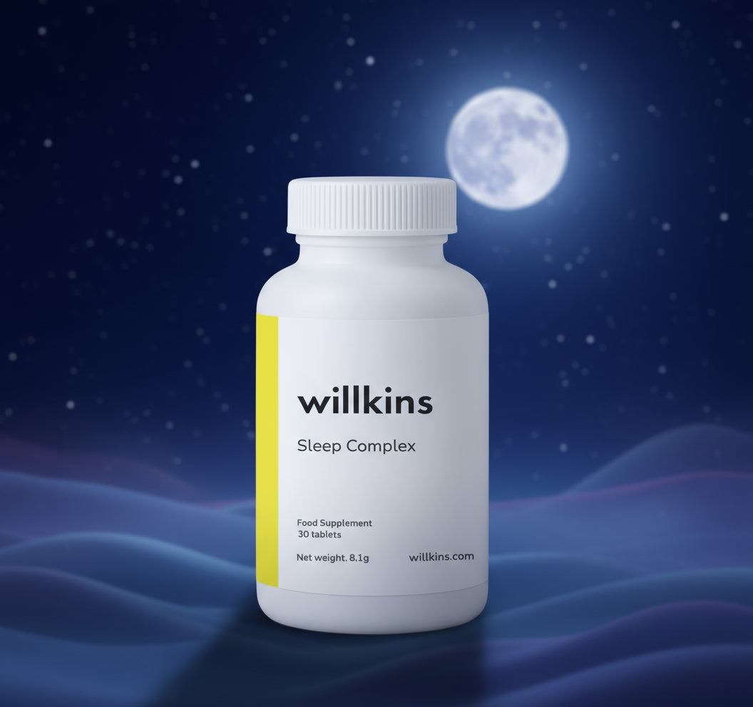 Wilkins Sleep Complex – Kosttilskudd med melatonin og B6 - GlowNordi 