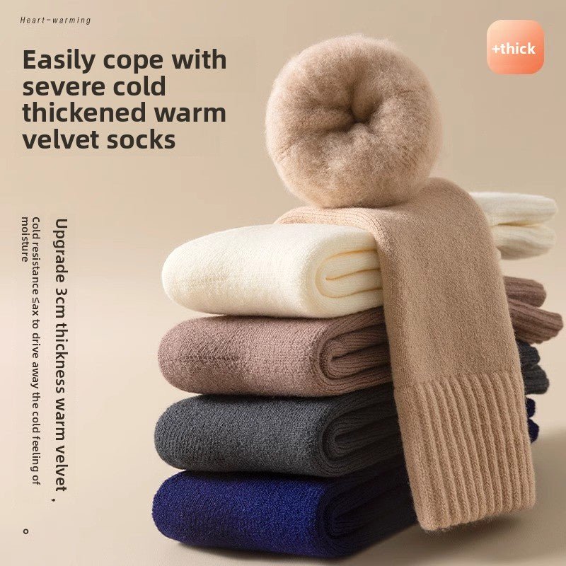 🧶 Supertykke ullsokker – varme, myke og perfekte for kalde vinterdager - GlowNordi 