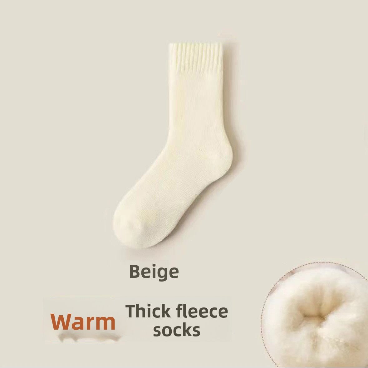 🧶 Supertykke ullsokker – varme, myke og perfekte for kalde vinterdager - GlowNordi 
