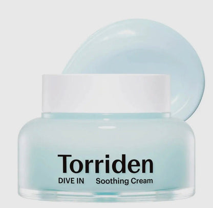 Torriden Dive - in Low Molecular Hyaluronic Acid Soothing Ceam 100ml - GlowNordi