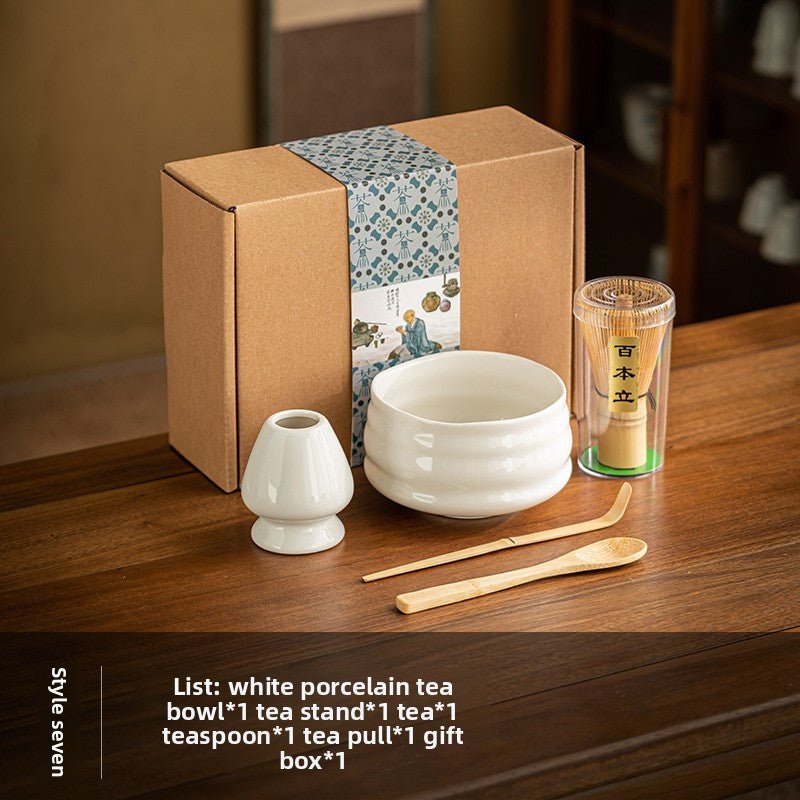 🌿 Tradisjonelt bambussett for matcha - GlowNordi 