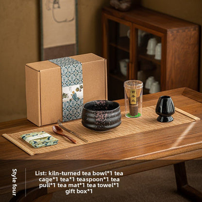 🌿 Tradisjonelt bambussett for matcha - GlowNordi 