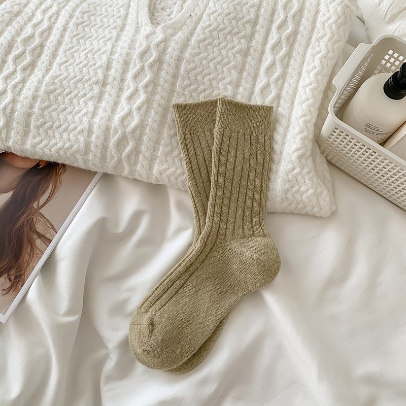 🧶 Varme og myke ullsokker for kvinner – perfekt for kalde dager - GlowNordi 