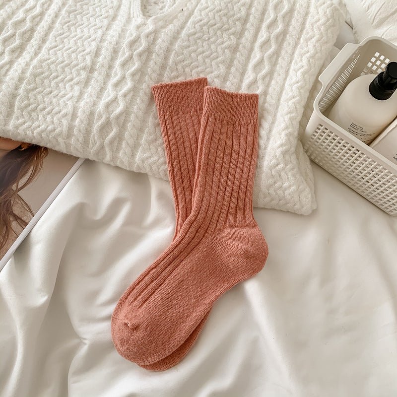 🧶 Varme og myke ullsokker for kvinner – perfekt for kalde dager - GlowNordi 